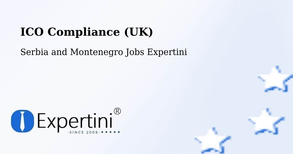 UK Data Protection & ICO Compliance – Marathon - Serbia and Montenegro Jobs Expertini